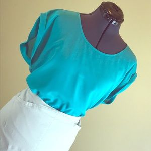 The Limited Women’s Teal Shirt. Size Large